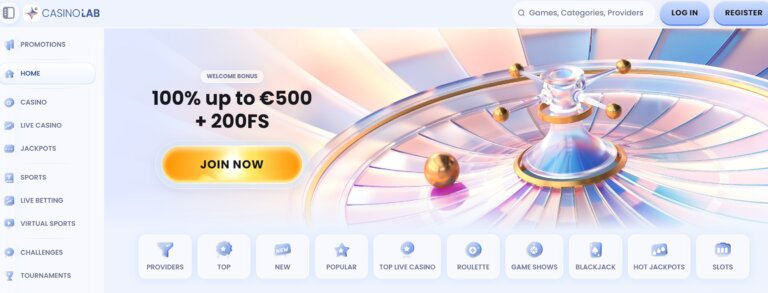 CasinoLab Screenshot 1