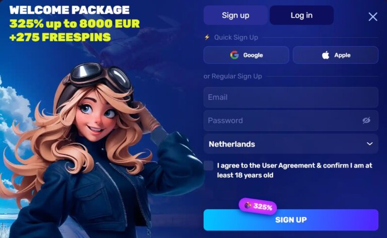 Skyslots Casino Screenshot 1