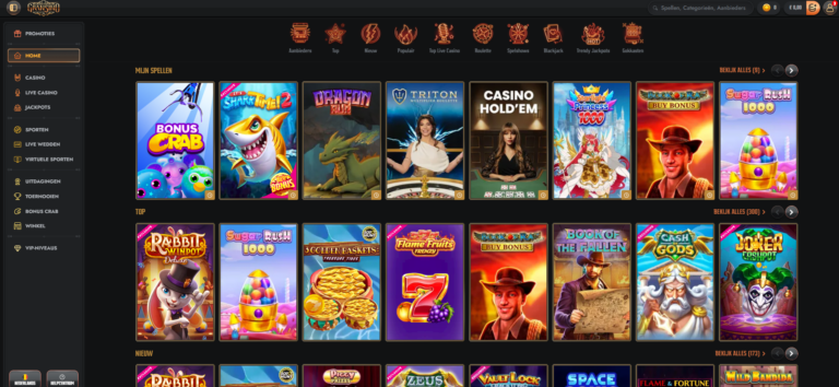 Gransino casino Screenshot 2