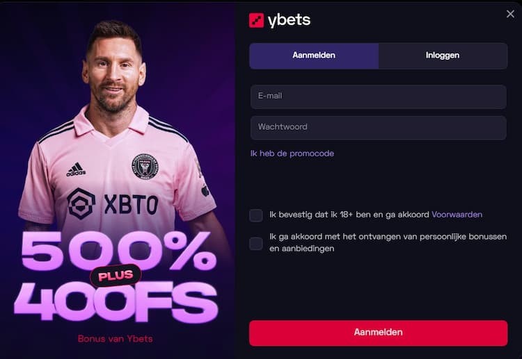 Ybets casino review Screenshot 3