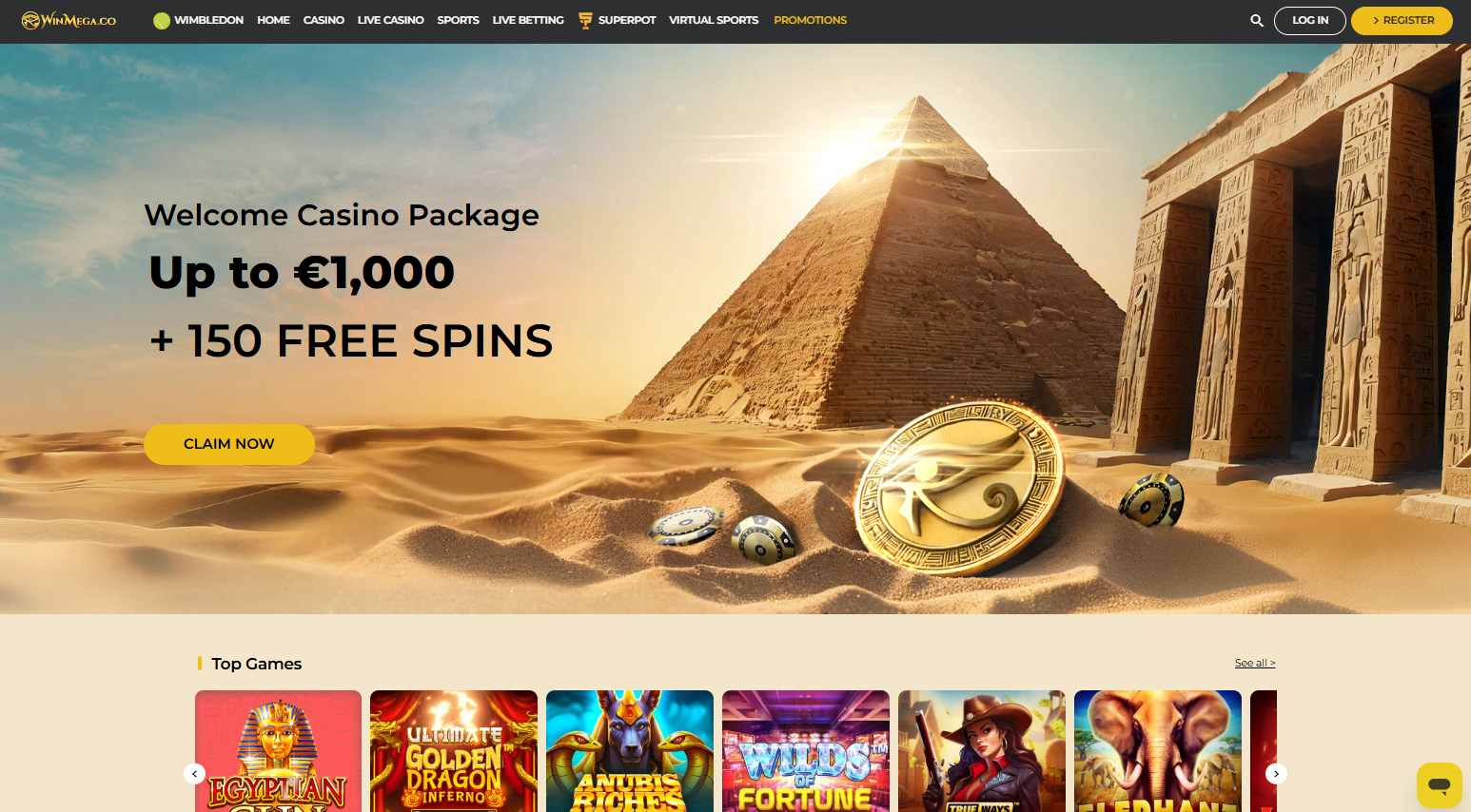 winmega casino zonder Cruks